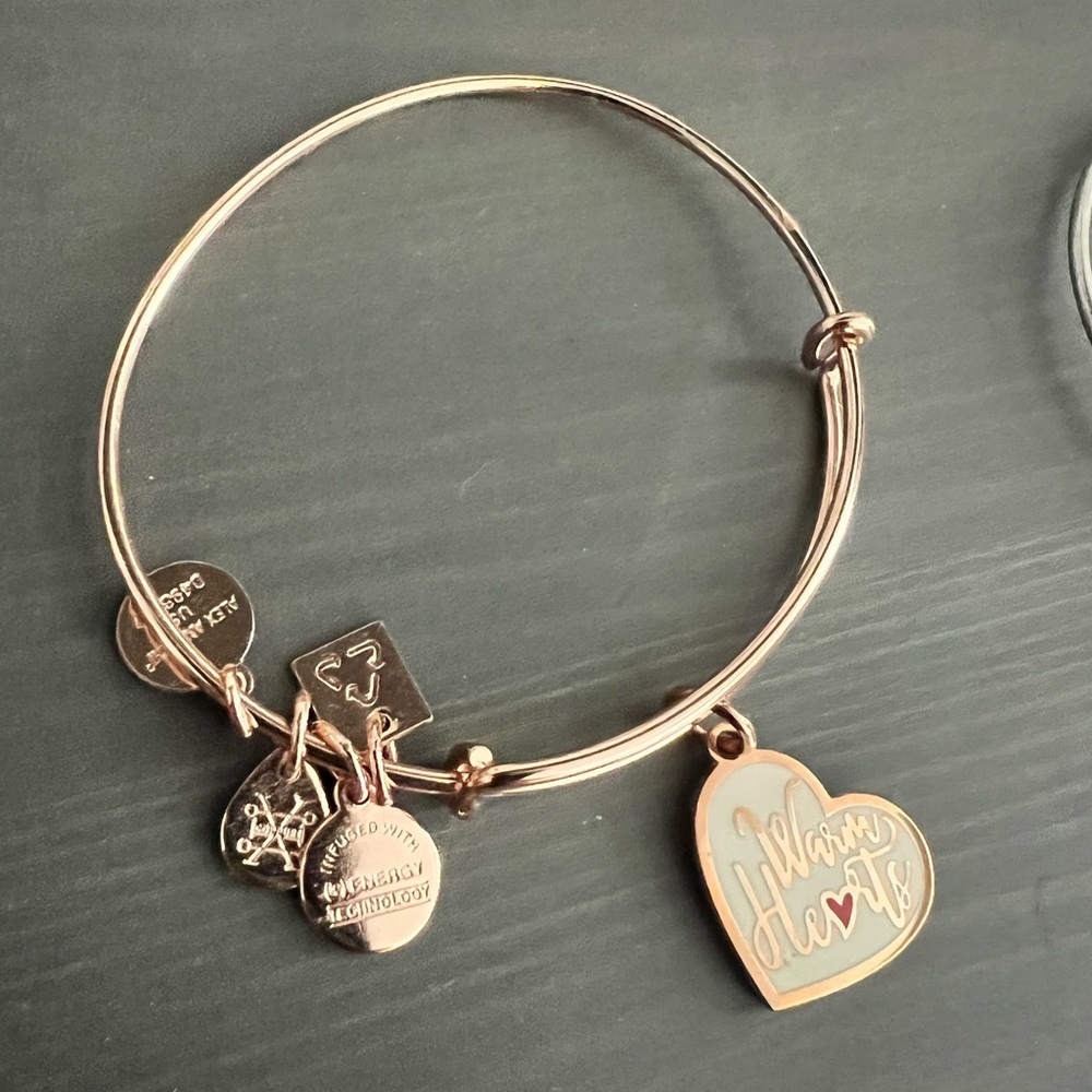 Alex & Ani Warm Hearts bracelet